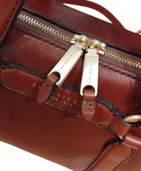 the bridge Handtasche Rindleder braun